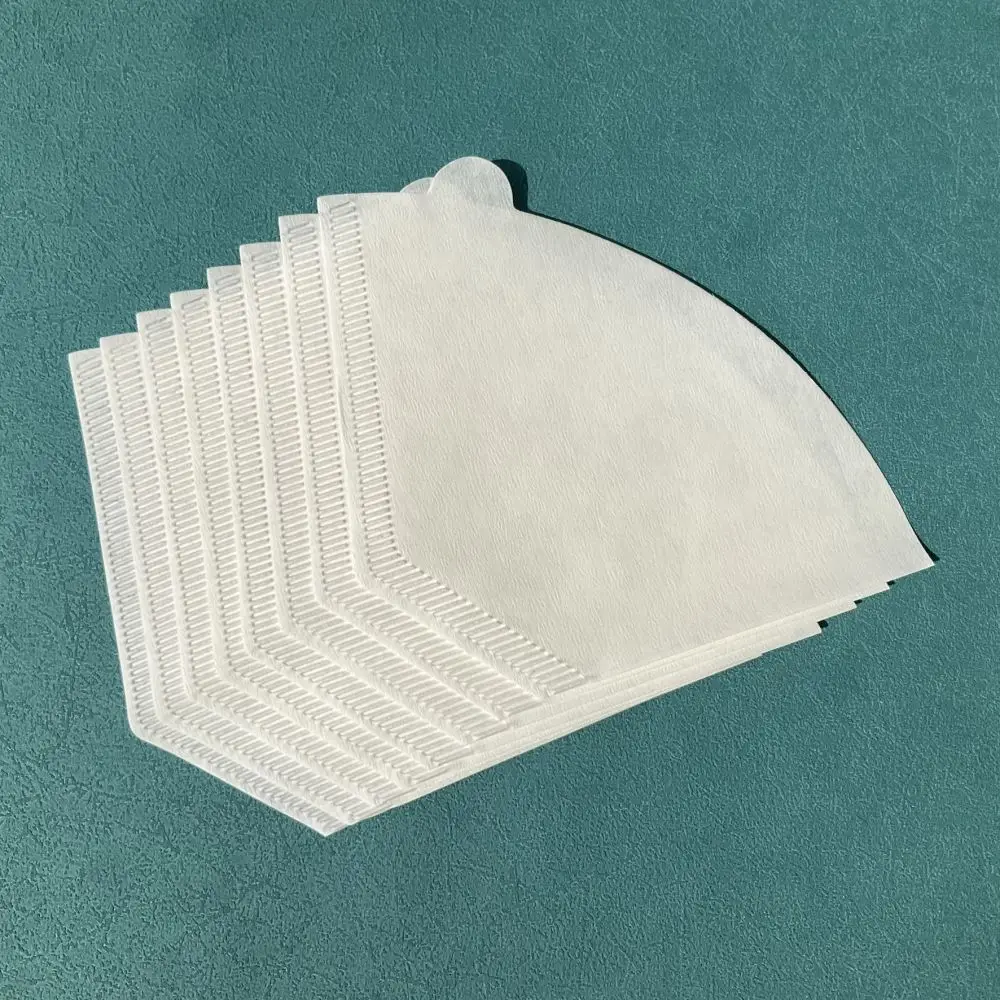 Hand Brewed Flat Cone Size 102 Coffee Paper Filter For Coffee Brewer