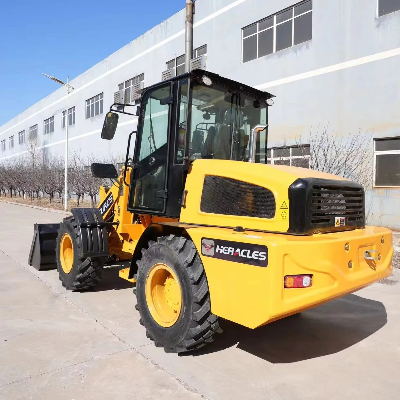 H580 4x4 Wheel Loader for Heavy Load Transport Efficient Product in the Loader Genre