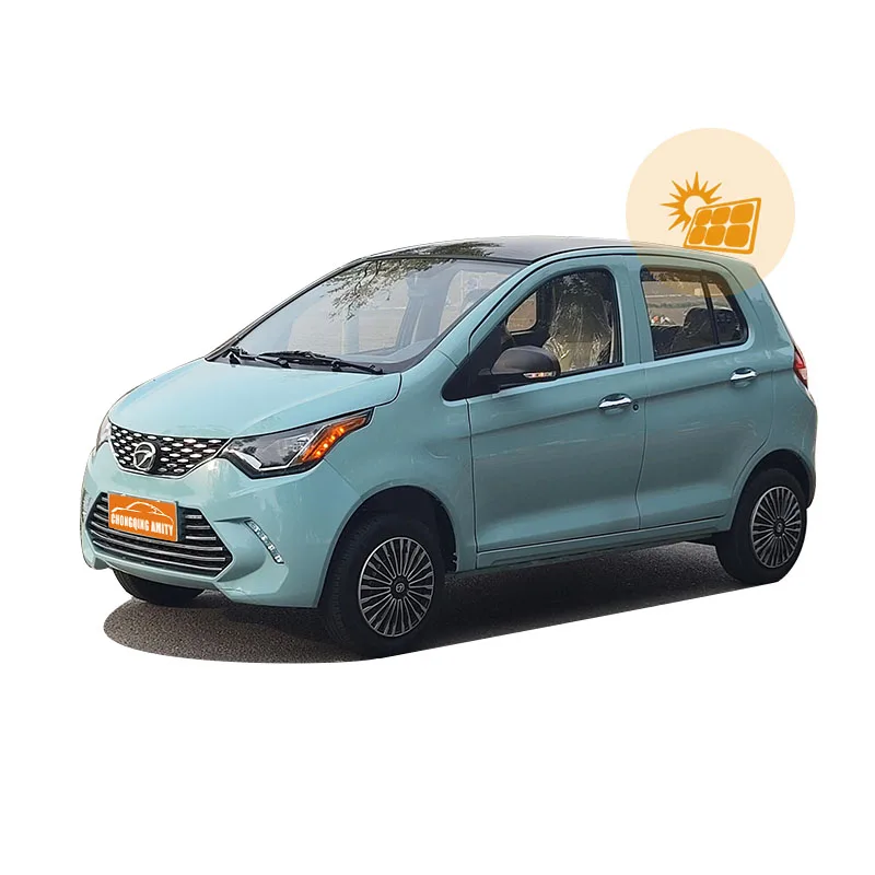 Cheap Price Rhd/Lhd Adult 2 Seat Mini Electric Car 50-70 Km/H Electric Car Solar Panel