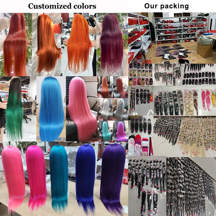 13x4 Highlight Bob Wig With Bangs Honey 150% Blonde Brazilian Straight Lace Front Human Hair Wig