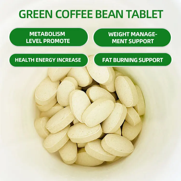 Best Selling herbal products health supplement green coffee bean extract tablets for slimming