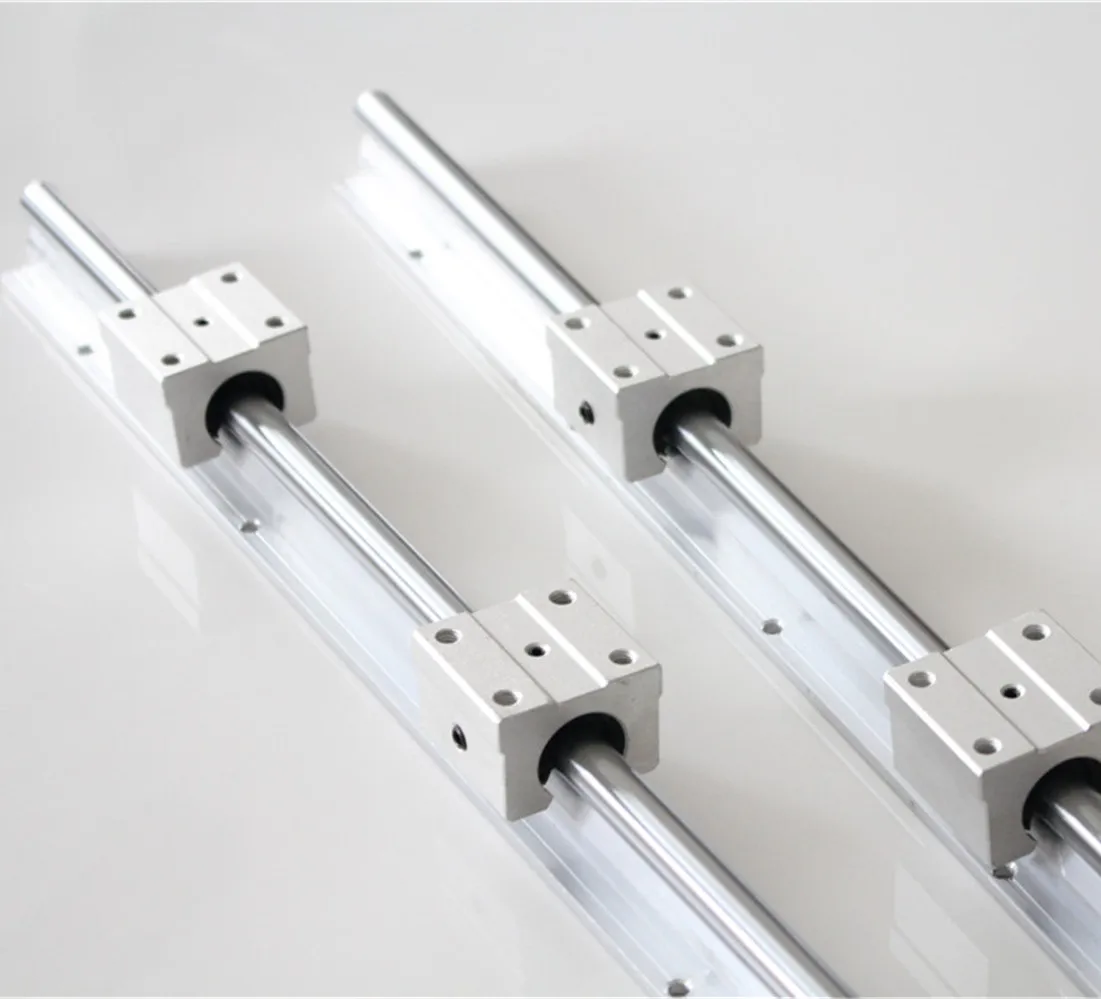 SBR20 600MM SBR Aluminum Linear Guide Rail  For CNC Machine