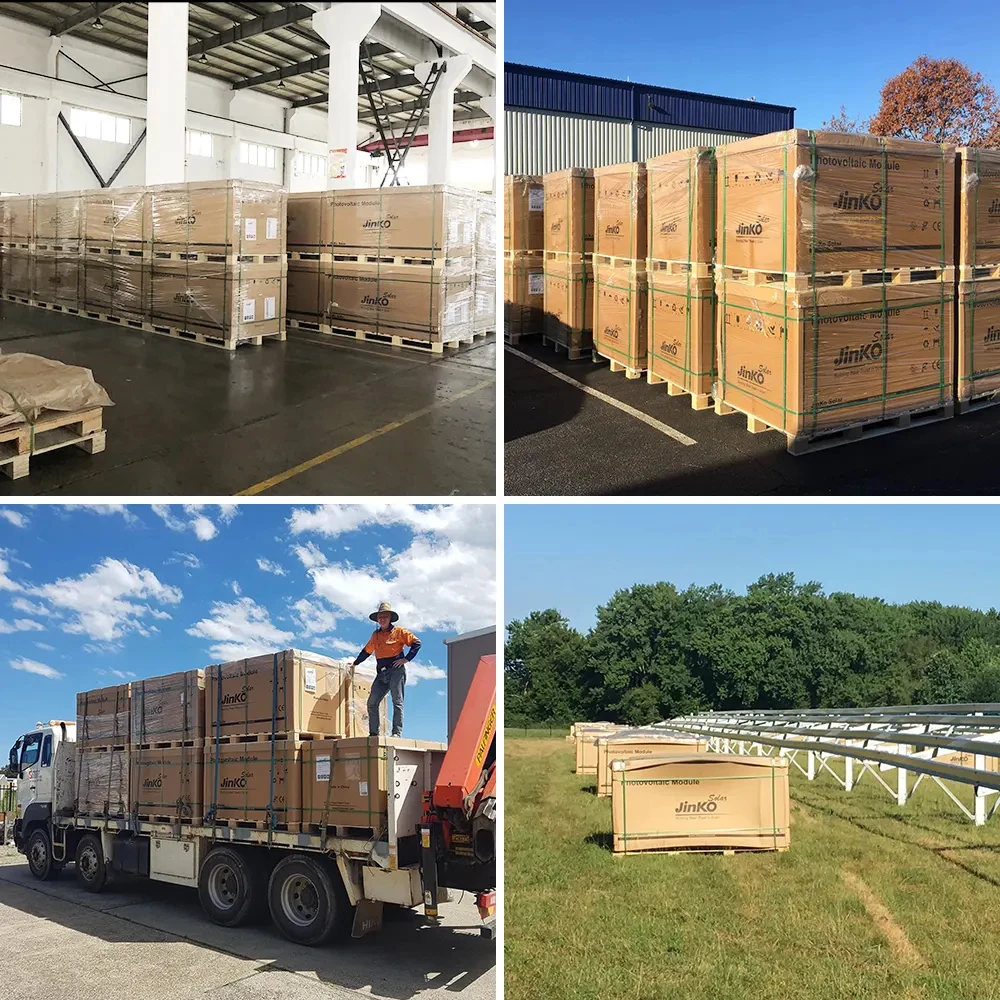 JINKO solar 580W Monocrystalline PV Solar panel Neo BIFACIAL MODULE  with English label 1 meter long line version pv module