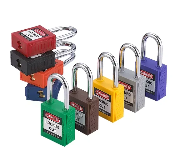 Rarlux High Quality Top Security Industrial Insulation Safety Durable Plastic Lockout Tagout Padlock