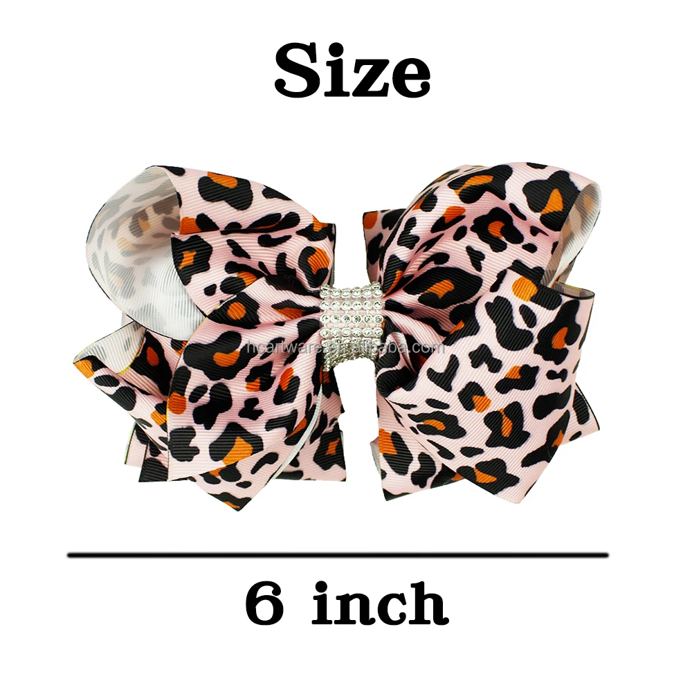 HCArtware Ins popular sunflower girl hair bow 6 cinch Boutique double-layer ribbon hand-woven hair bow for kids