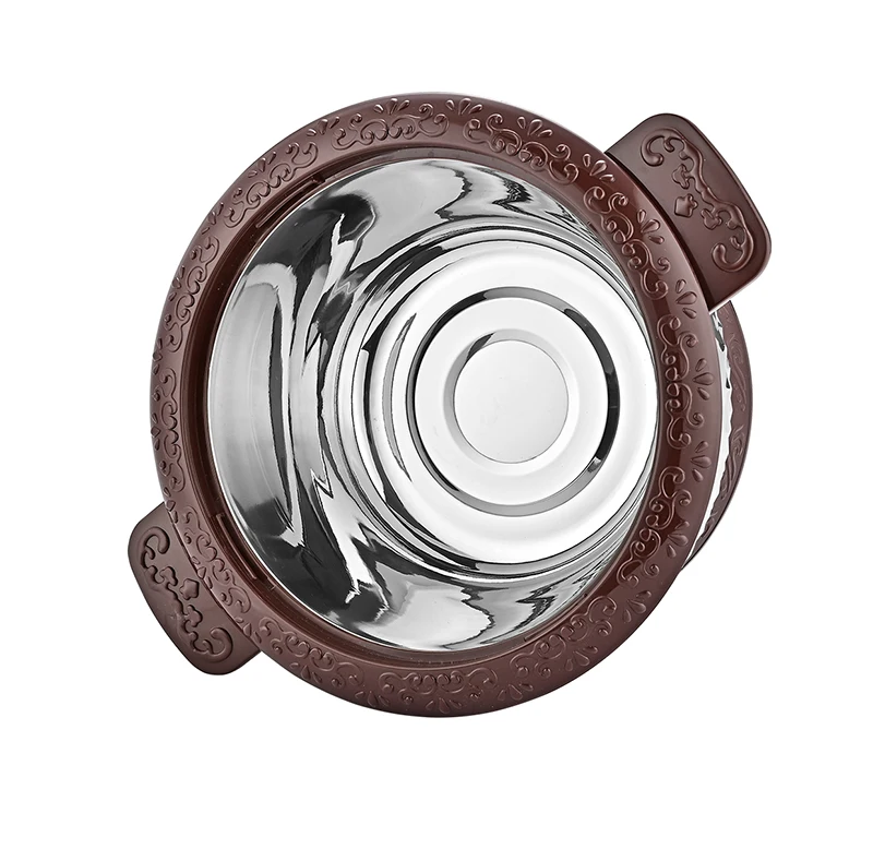 Insulated Hot Pot Casserole Double Wall Food Warmer Casserole Set Of 3 With Stainless Steel Handles