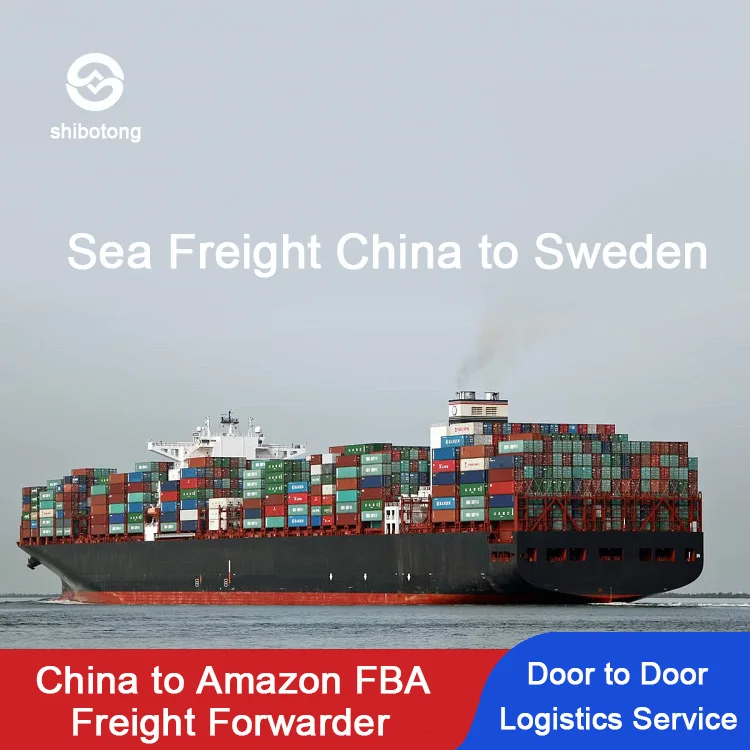 Sea freight door to door delivery service from China to Poland Finland Sweden