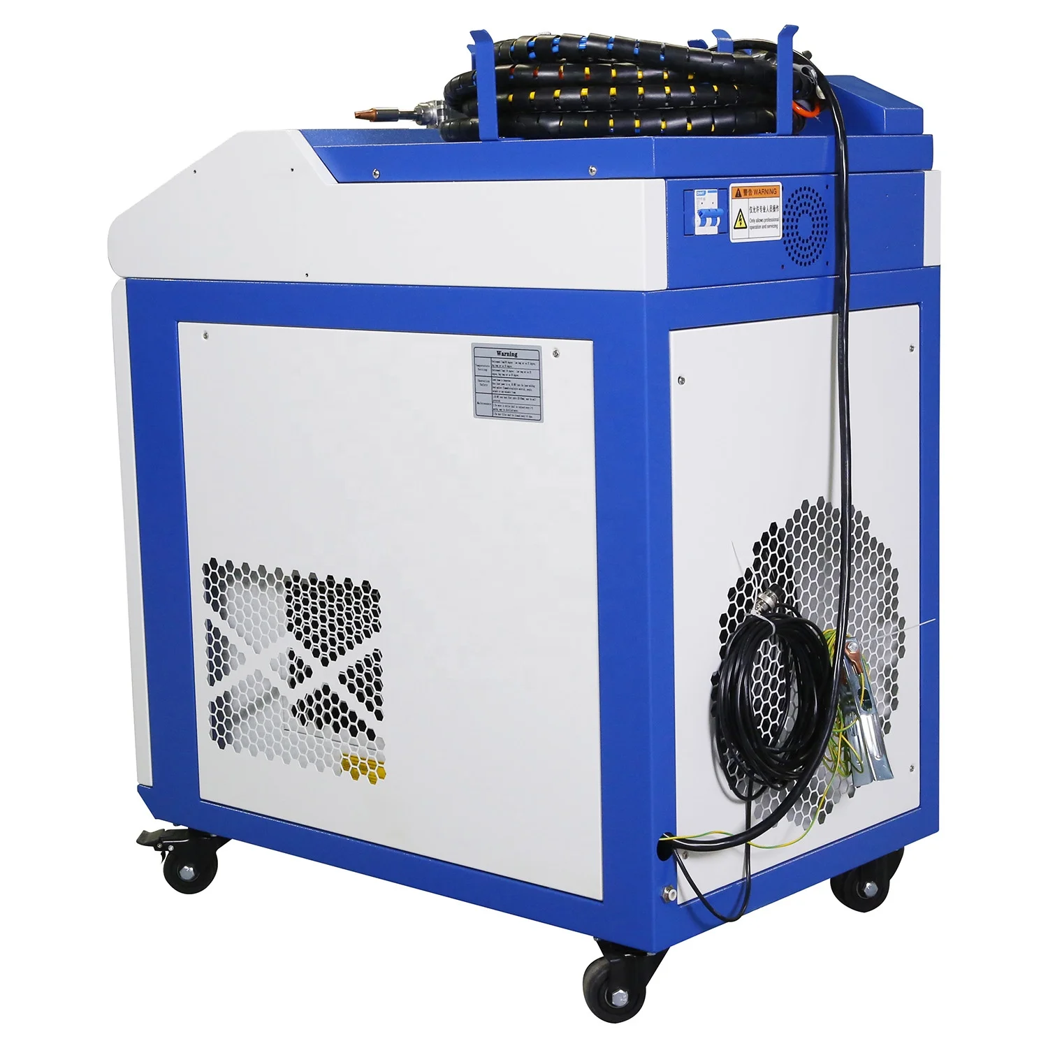 Laser Equipment Fiber Optic Continuous Welding Machine For Stainless Sheet Water Cooling System Laser Welder