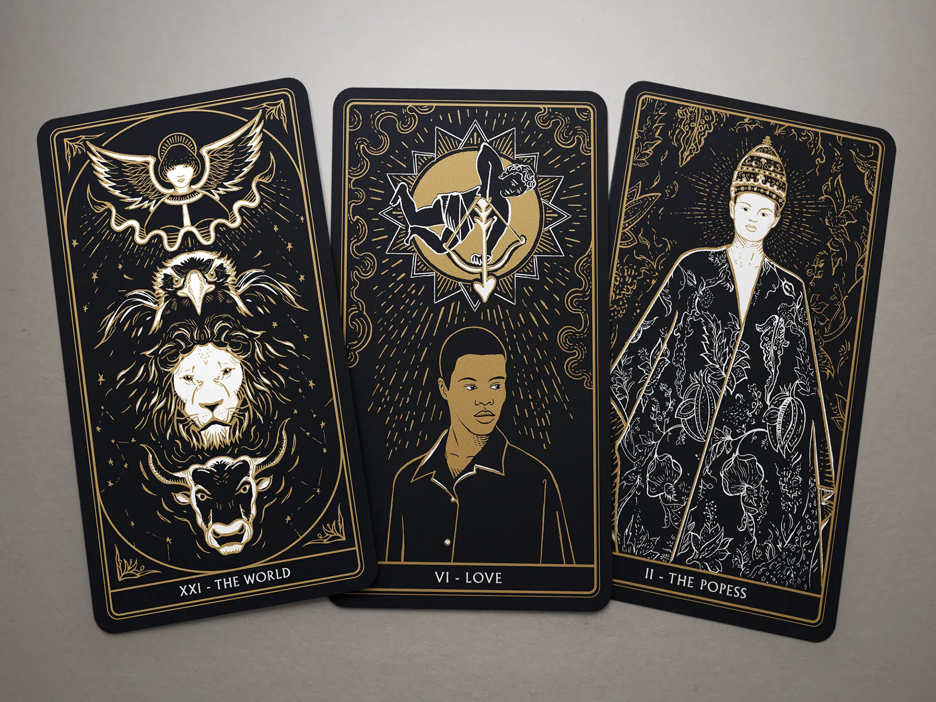 Tarot Custom Design Printed Paper Playing Cards Fashion Vintage Classic GIVENCHI