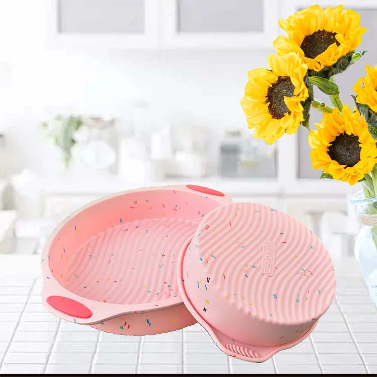 Антипригарные быстросъемные формы для выпечки, круглые формы для торта, силиконовые формы для торта с сыром