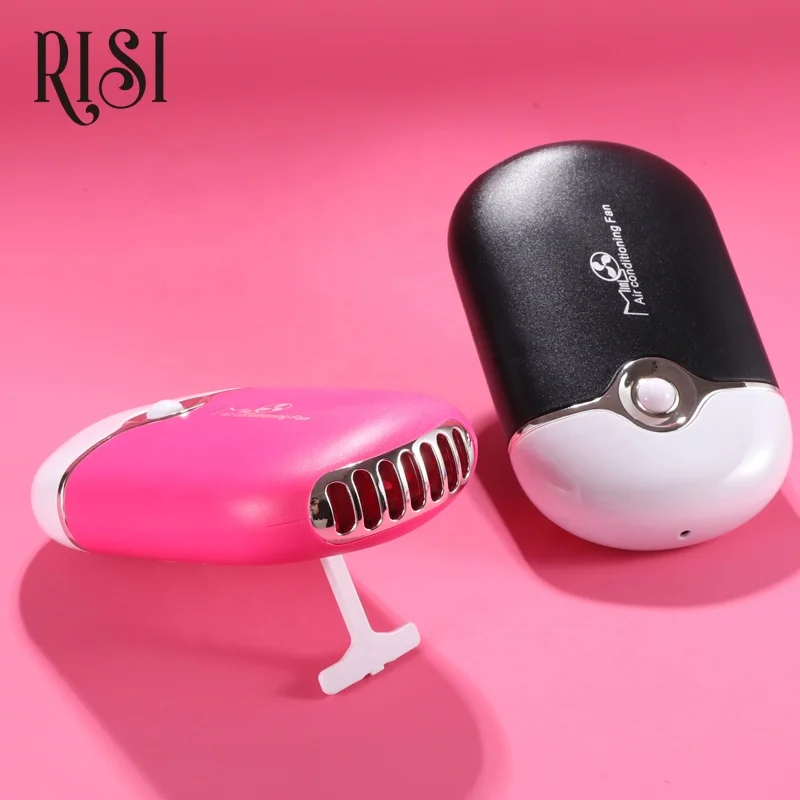 RISI USB Battery Mini Fan Cooling Air Conditioner Eyelash Extension Fan Lashes Tools Accessories Eyelash Dryer Fan