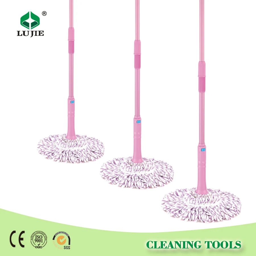 Popular convenient iron microfiber twist mop for sale