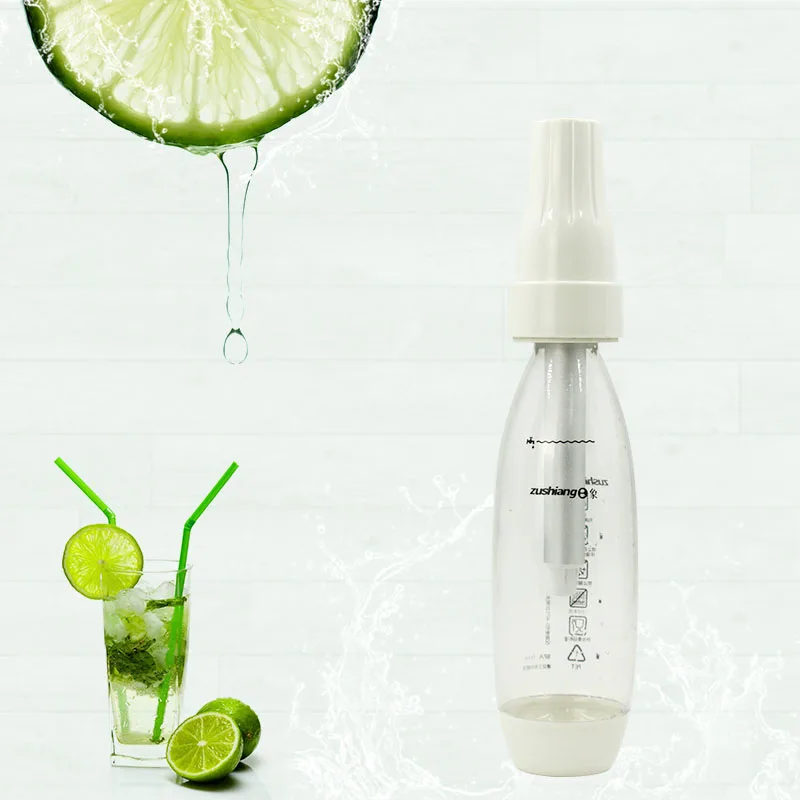 Оптовая продажа, не содержит Бисфенол А, экологически чистый пластиковый Ручной пресс, портативный газированный домашний аппарат для газировки