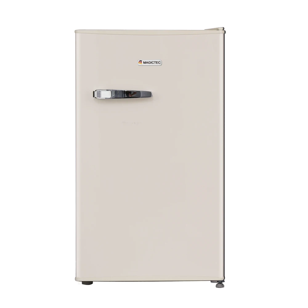Manufacturers Hot Sale 118 liters Air-cooled Frost-free Retro Single Door Refrigerator Built-in Compact Refrigerator