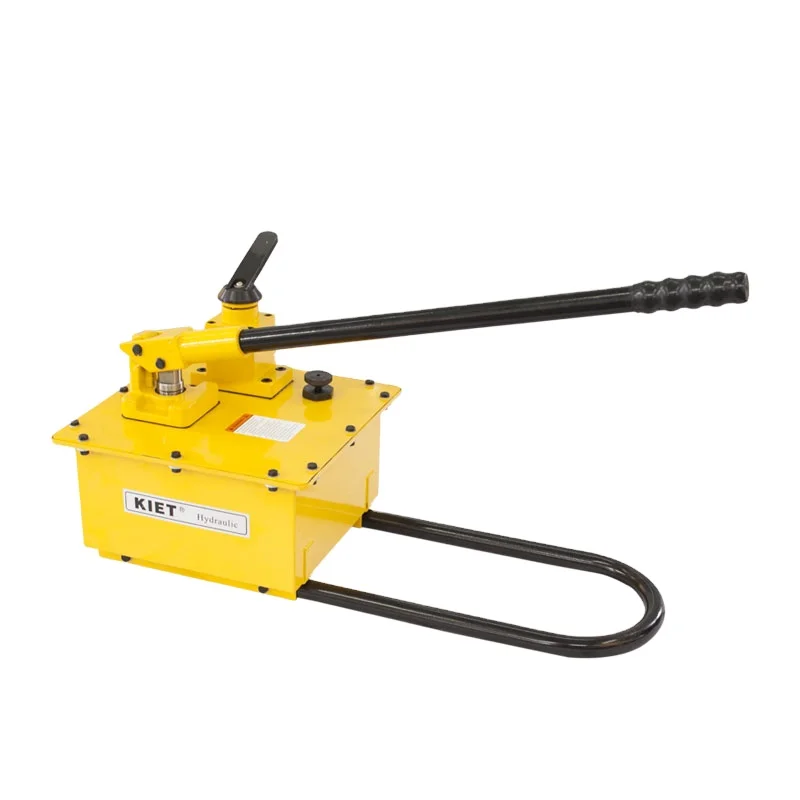 Portability High Pressure Pcp Manual Operated Double Acting Hydraulic Hand Pump