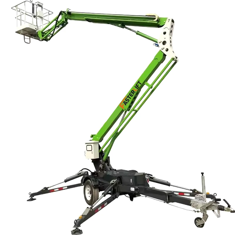 Outdoor Diesel Power 16m~63m Telescopic Boom Lift  for sale  with CE