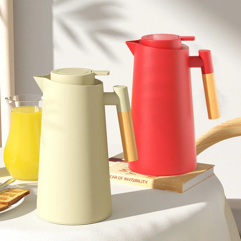 Fashion  Large Capacity Insulation Pot Of 1000ML Keep Warm Vacuum Glass Thermos For Hot Water Bottle