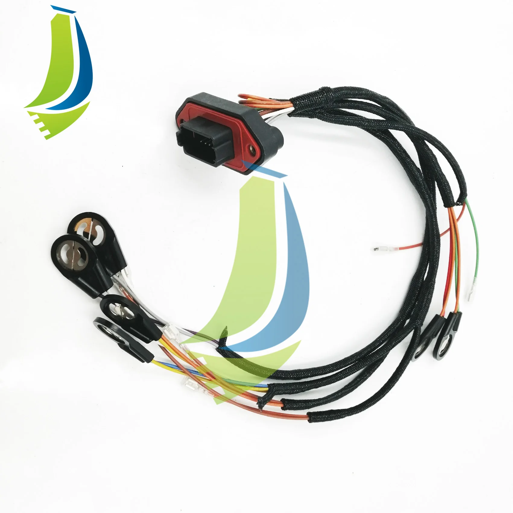 4P-9537 Fuel Injector Wiring Harness 4P9537 for E345B Excavator C-12 Engine