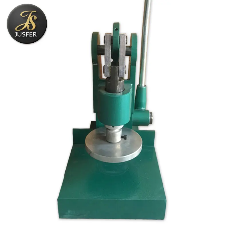 Manual press to cutting fabric or leather machine cutting fabric machine