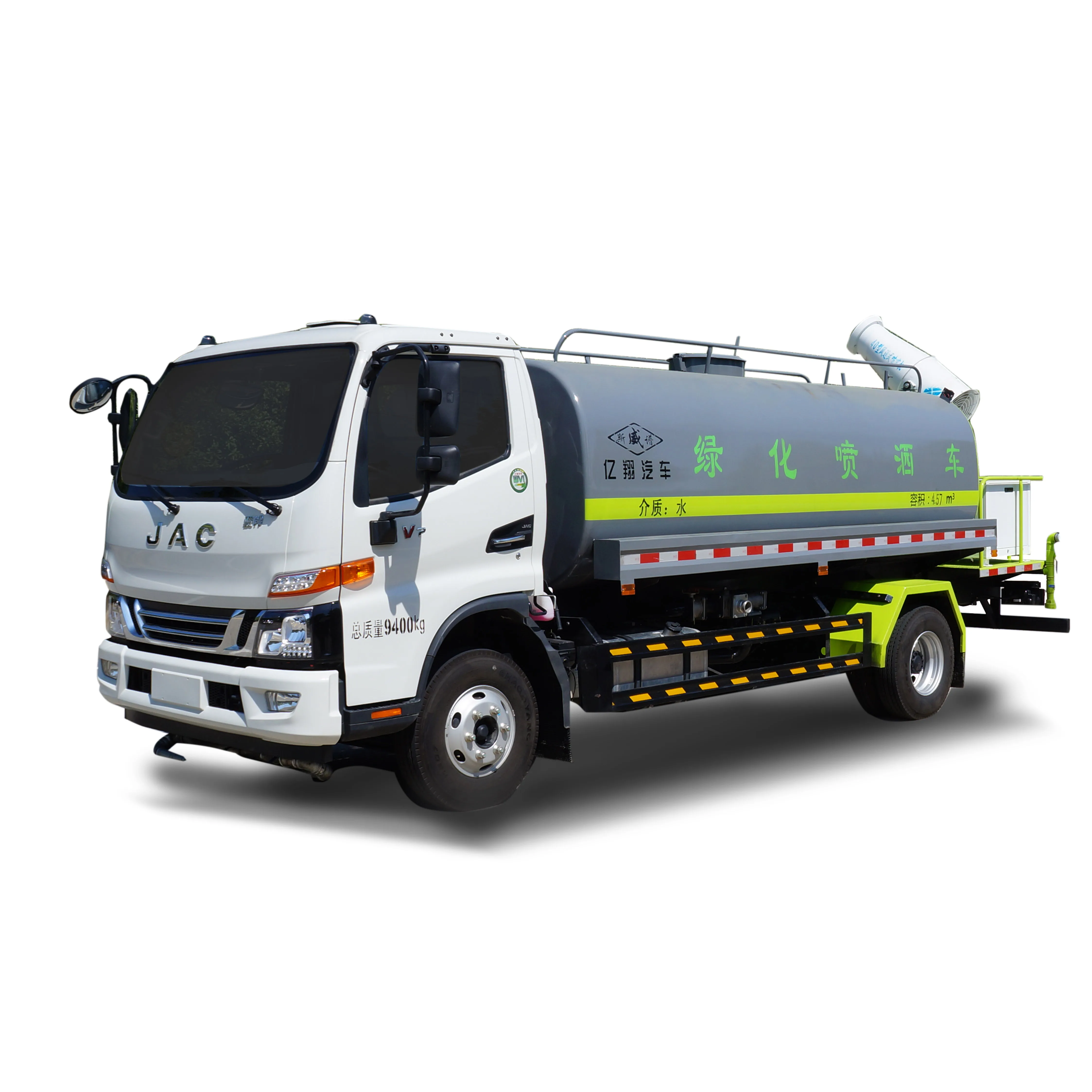 JAC New Process Sprinkler Truck 60/90 Sprinkler Pump Square Tank Dongfeng 12 Cube Sprinkler Truck  tank truck