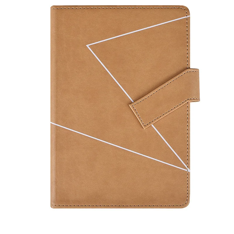 Audited Embossed Customized Logo Custom Gift Notebook Journal Diary Hardcover PU Leather Notebook dot soft for Student/School