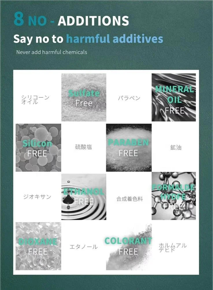 Ginacassiel Sulfate-Free & Anti-itching Amino Clarifying deep clean shampoo