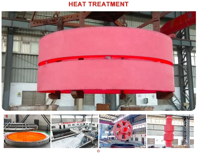 Rotary kiln AISI 4140 Large Steel Forging Support Roller Shaft