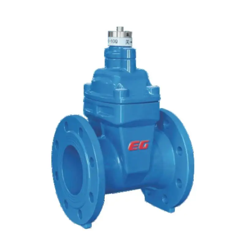 FDZ45X-10 фланцевого типа Z45X Не поднимающийся шток мягкий уплотнительный чугунный запорный клапан Противоугонный герметичный