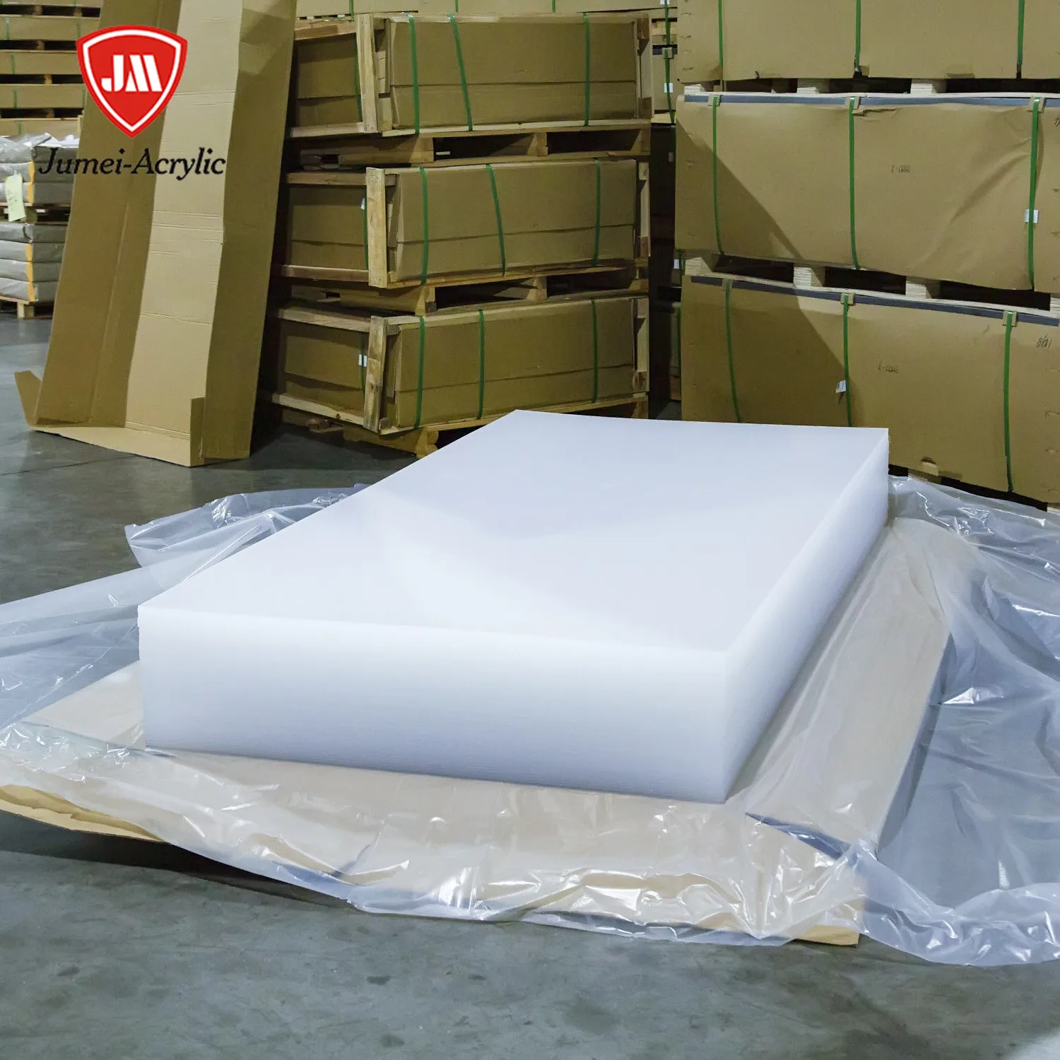 Jumei 1050*2050mm acrylic panel 2mm 3mm clear acrilico cast acrylic for Brazil