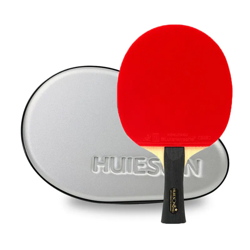 
HUIESON Eight Star Table Tennis Bat Set Professional Table Tennis Bat Table tennis,8 Star Professional Use 