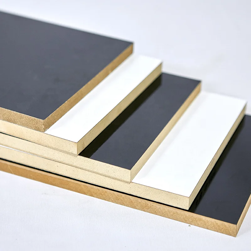 Hot New Melamine Faced Kitchen Cabinet MDF Wood Board Sheets 12mm 18mm for Home Furniture