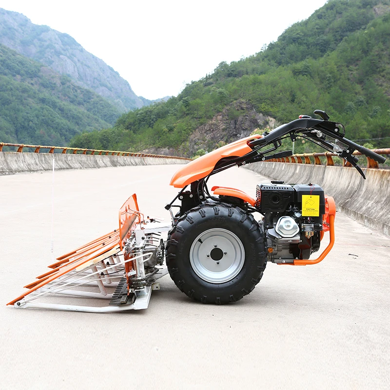 2 wheel walking behind tractor with rear-tine tiller