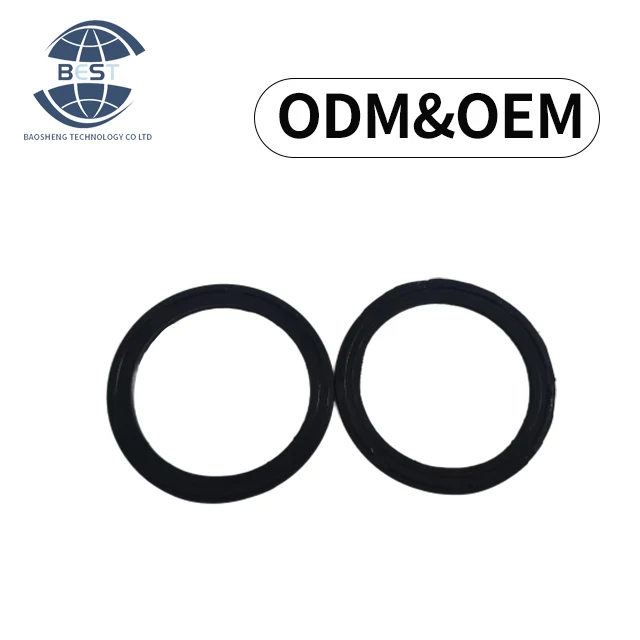 Factory hot sale 2mm customizable thickness high elasticity insulating rubber shock absorbing with slotted seal