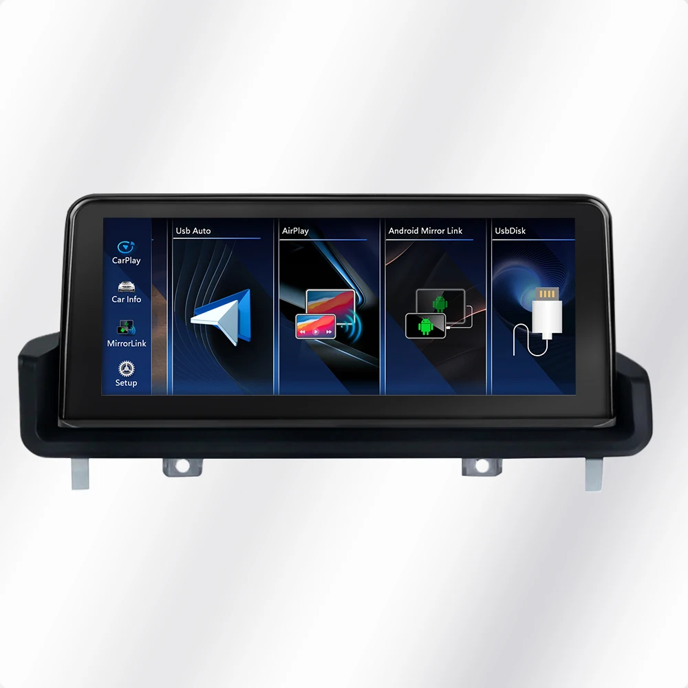 10.25 Inch Linux Car Radio Screen BT GPS Multimedia Player Carplay For BMW E90 2006-2012