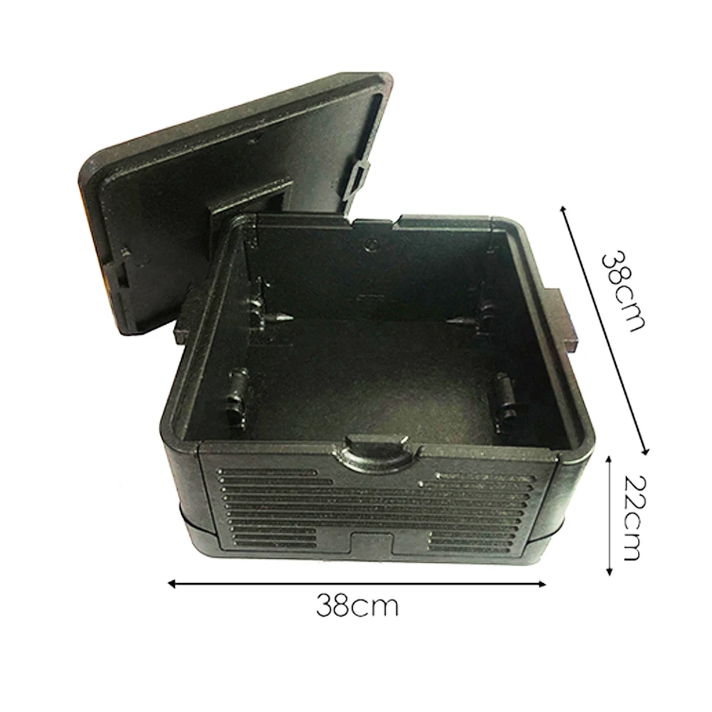 Insulation Packaging Cooler Ice Box 100% Recycle scooter EPP Foam Cooler food delivery box for motorcycle