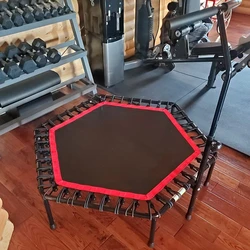 Wellshow спортивный домашний тренажерный зал Складная регулируемая кровать для прыжков фитнес мини батут кровать с весной