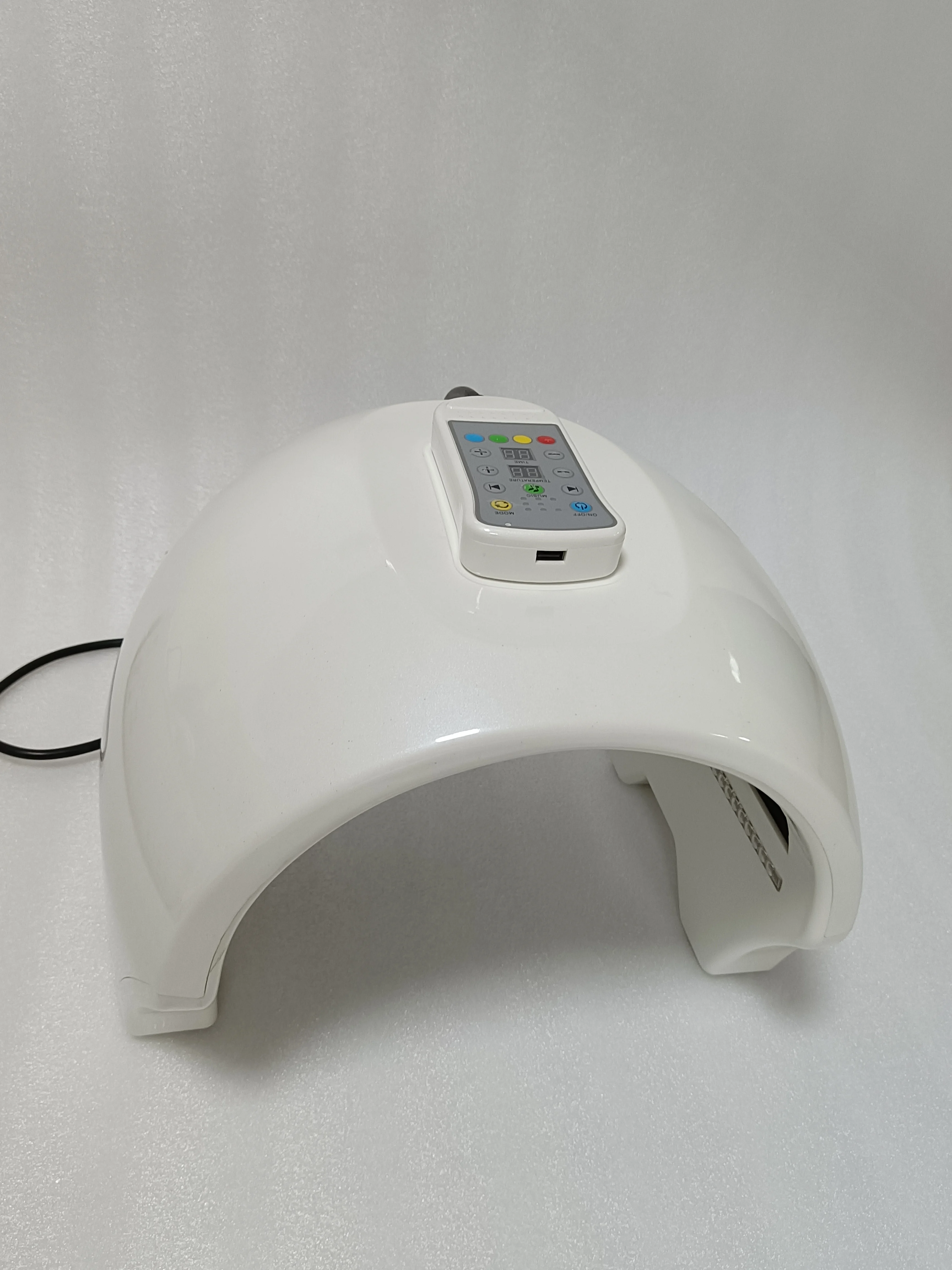 Portable black smooth surface 4 colors light 216pcs lamps face light therapy led light beauty device
