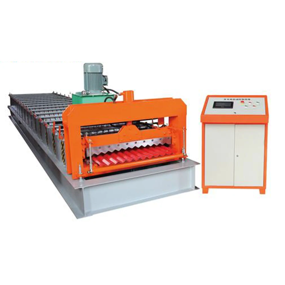Building Material Tile Rolling Press Cutting Machine Roof Sheet Roller Machine In China