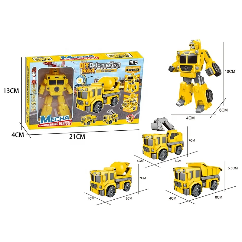 Multiple Transforming Car Toy Robot Car Deformation Robot, Wholesale Transform Deformation Toy Cars Trucks (1600587968020)