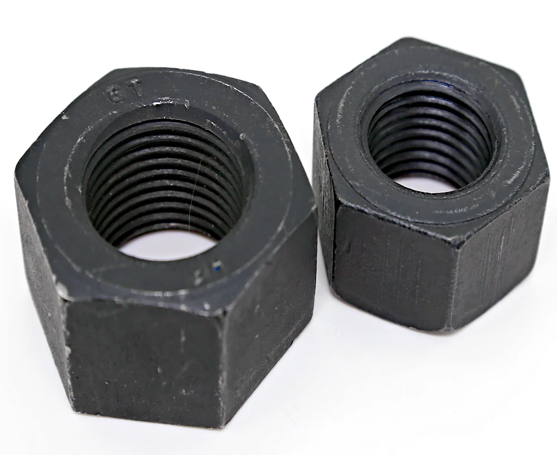 High Quality ISO4033 DIN934 ASME B18.2.2 M3-M48 1/4-4' Zinc Coated Hex Nut
