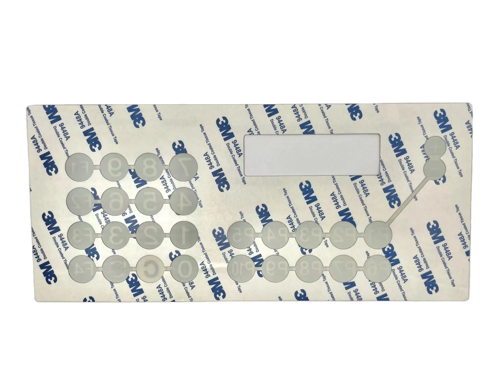 Fuel Dispenser Oil-Resistance Membrane Switch Keyboard for Fuel Dispenser