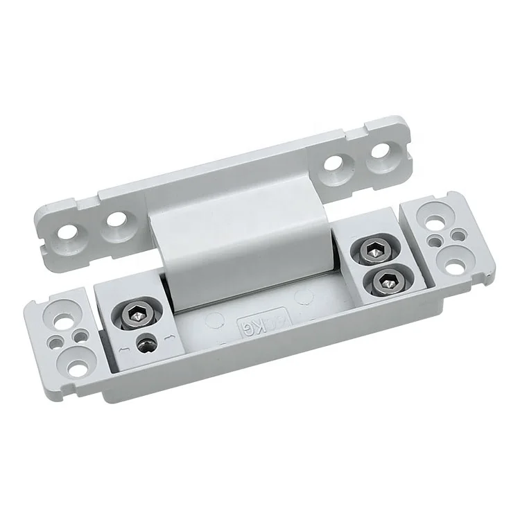 Zinc Alloy 60 KG Heavy Duty Door Hinges 180 Degree Invisible Wooden Hinges Adjustable Concealed Hinge