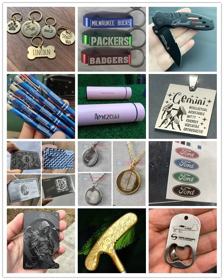 100 watts Laser fiber lightburn 100W jpt mopa color fiber laser engraving machine for metal