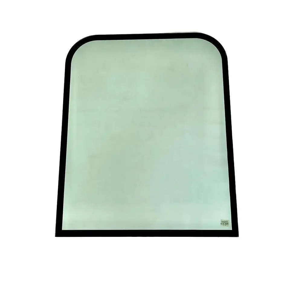 For CAT Excavator Cabin 320C 320D 323D Front Windshield Glass Spare Parts Door Glass Sliding Window 315D 330D