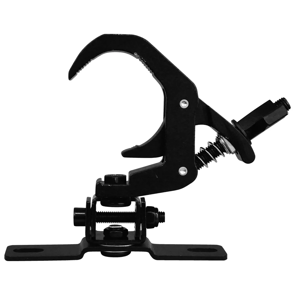 Black Color 48-60 mm Truss Hook Aluminum Stage Truss Clamp Lighting Hook