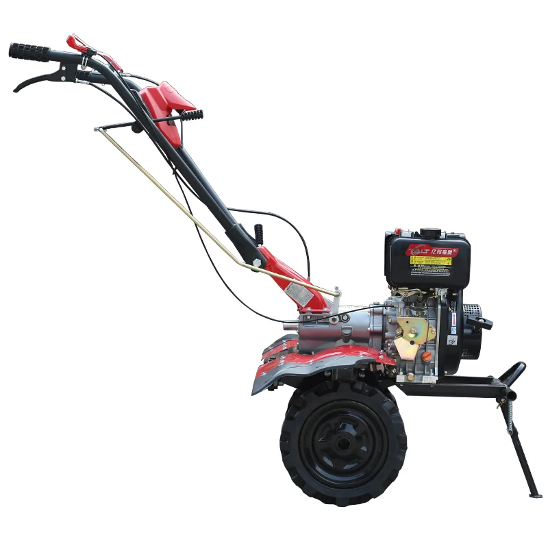 6HP Diesel farming machine 4 stroke Diesel Mini Tiller/Agricultural Machines/farming tools/cultivator