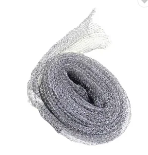 Bulk Raw Material Galvanized Wire Stainless Steel Scourer