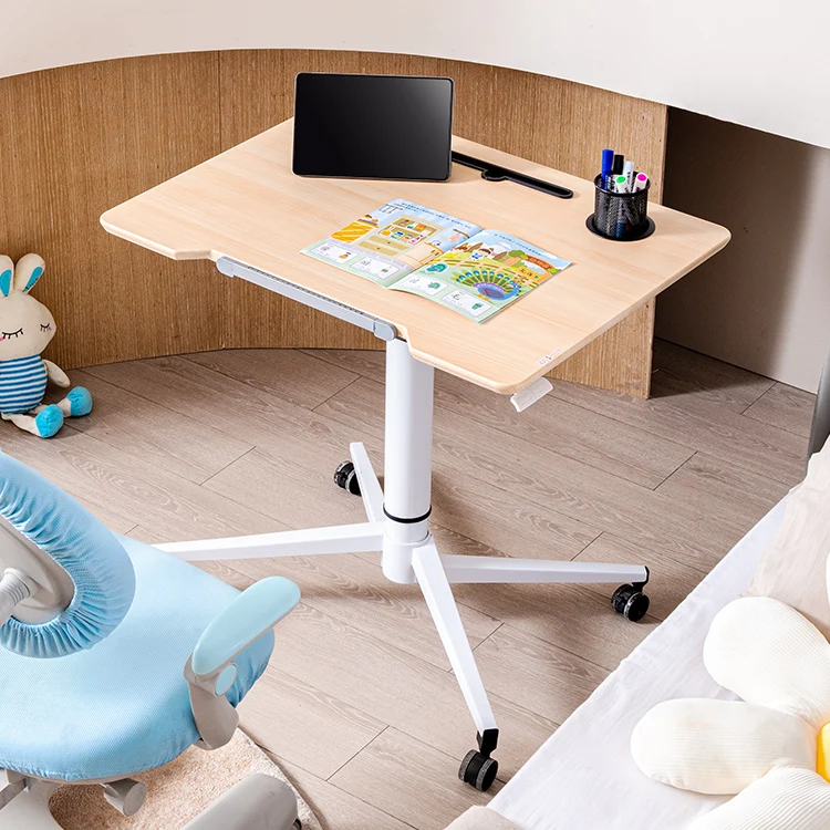 Height Adjustment Laptop Workstation Mobile Sitting Standing Writing Painting Desk Computer Table for Home Office