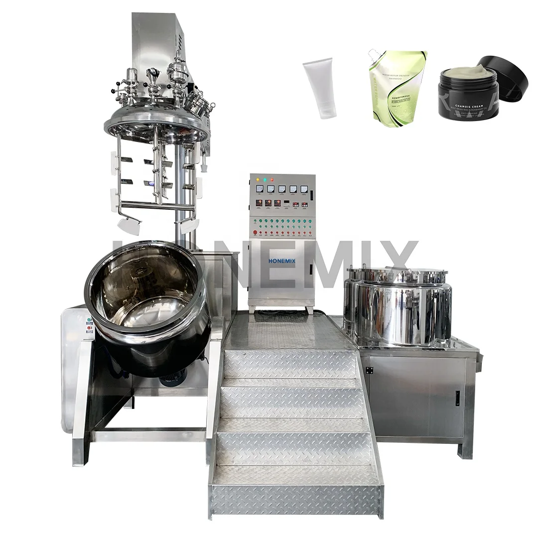 Homogenzing Mixer Vacuum Equipment for Making Hair Conditioner Production Line Hair Dye/Color/Gel/Oil Mixing Maker