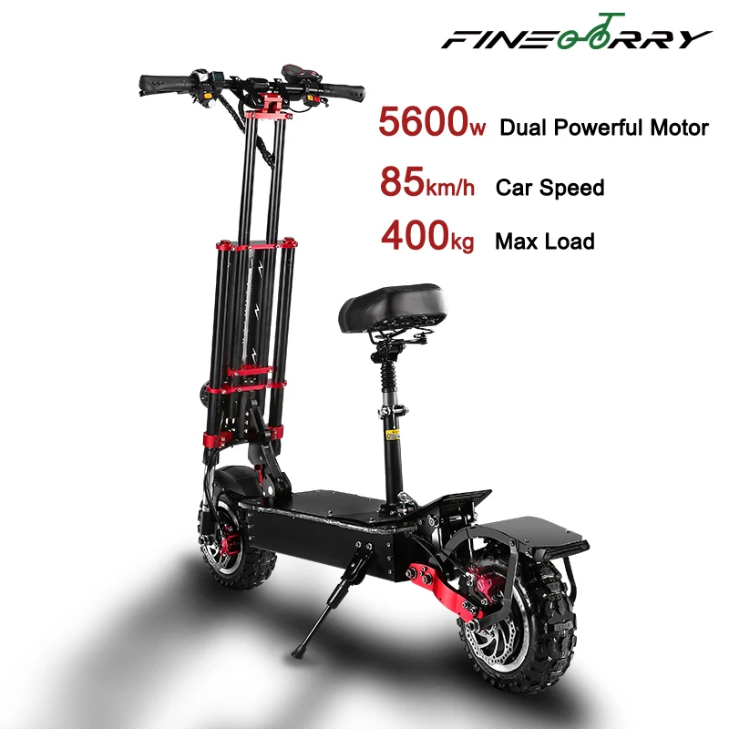 60V 5600W 43Ah electric  bike motorcycle scooter high speed 90km with CE FCC ROHS OEM ODM EU and US warehouse